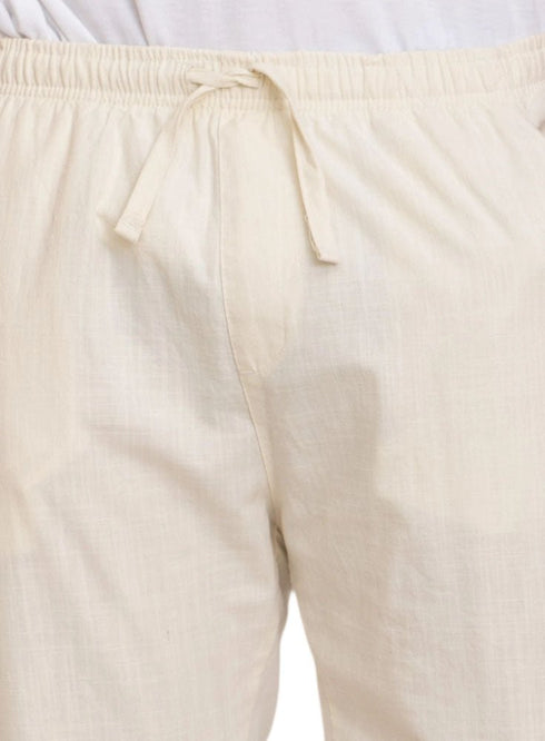 Off - White linen Pant - Khotwh